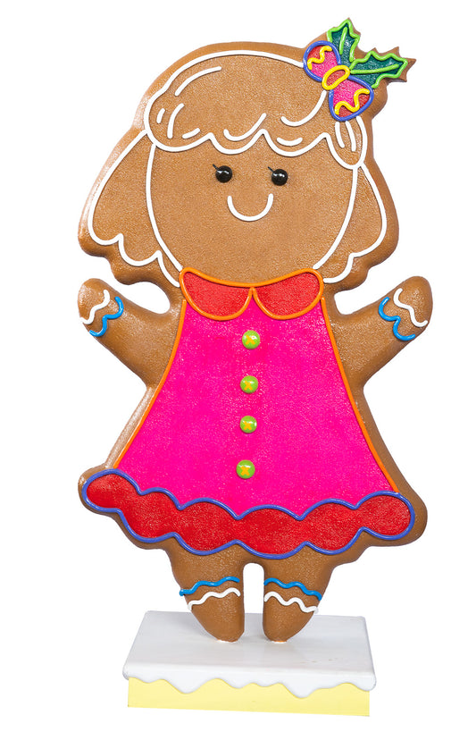 6' Tall Gingerbread Ma