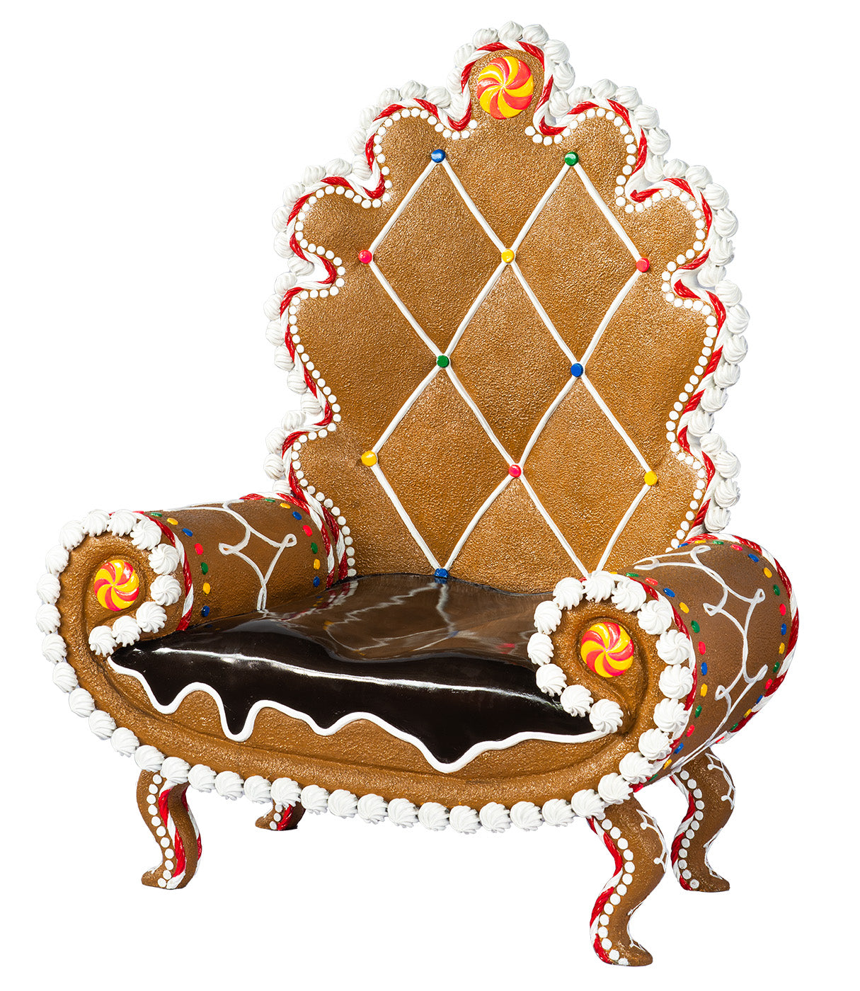 6' Tall Gingerbread Throne – WinterlandInc