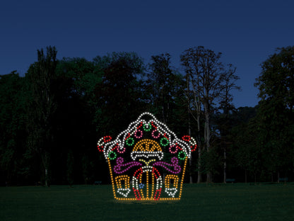 10' Gingerbread House