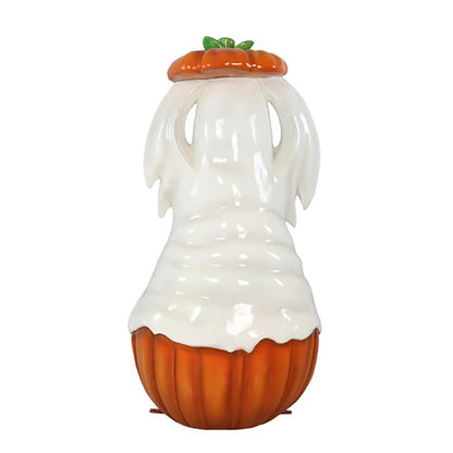 5' Ghost coming out of a Pumpkin