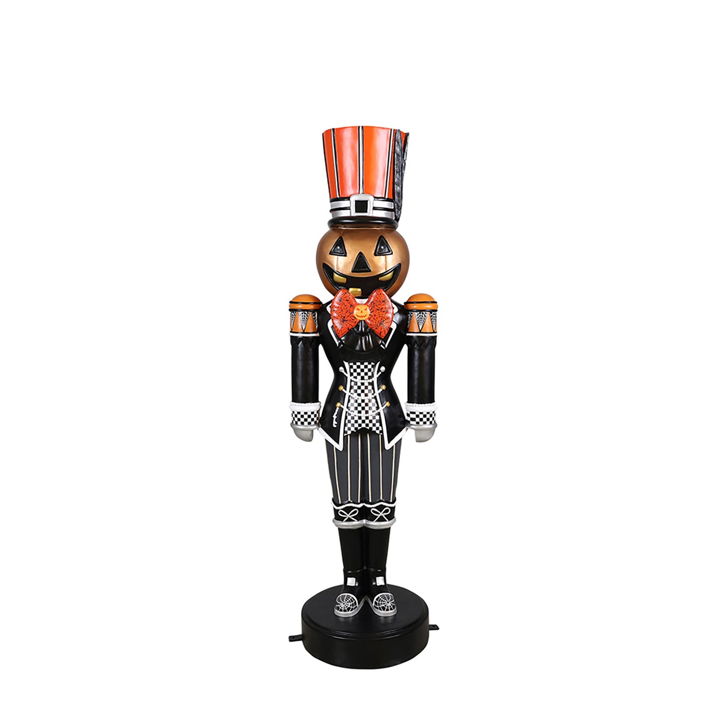 6' Jack-O-Lantern Nutcracker