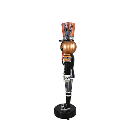6' Jack-O-Lantern Nutcracker