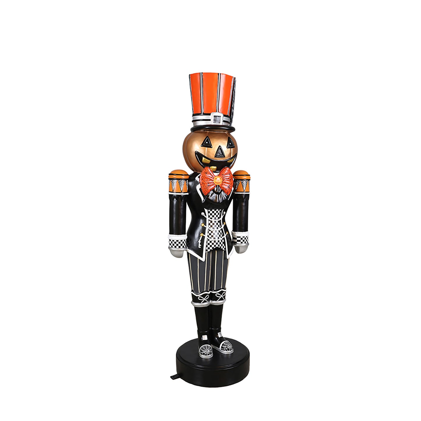 6' Jack-O-Lantern Nutcracker