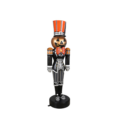 6' Jack-O-Lantern Nutcracker