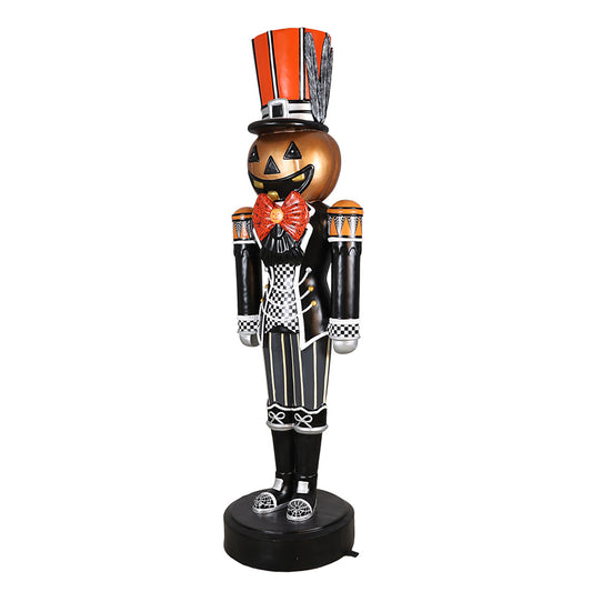 8' Jack-O-Lantern Nutcracker