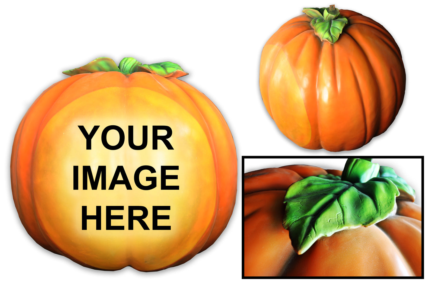 36" Customizable Pumpkin