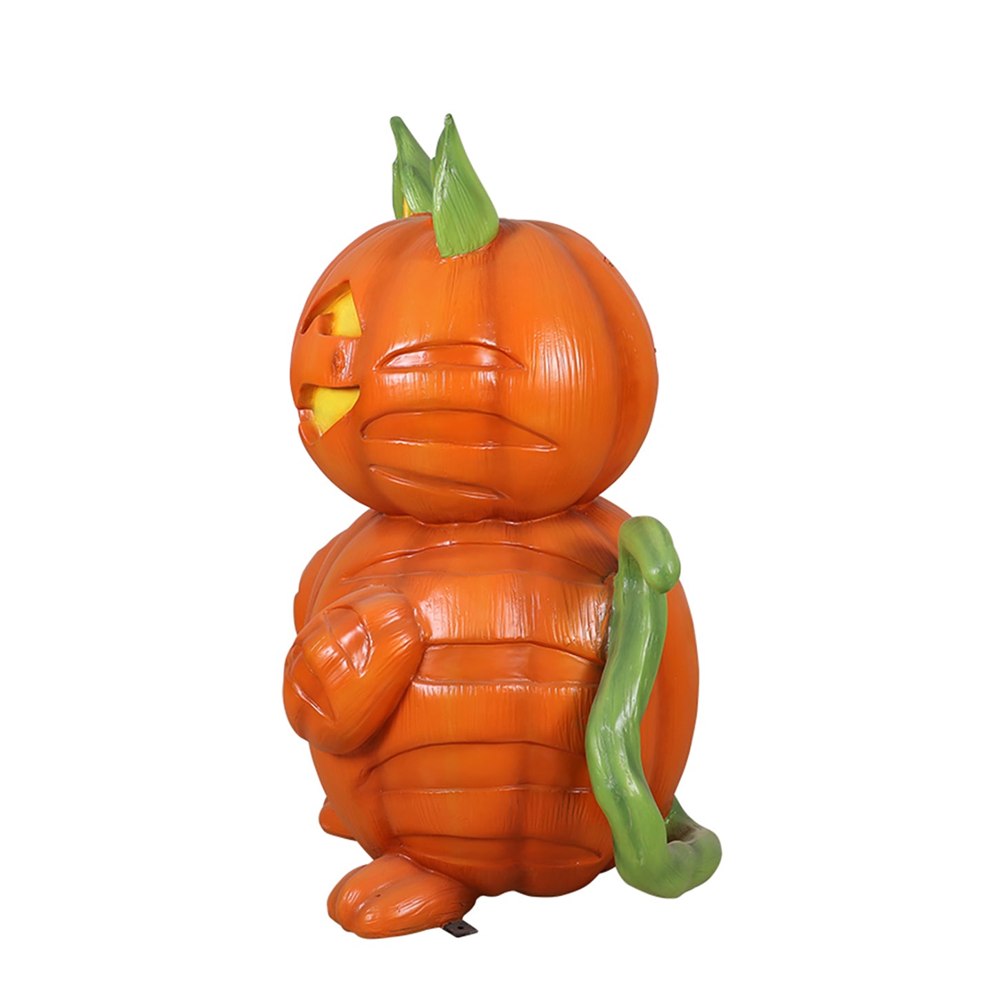 4' Pumpkin Cat