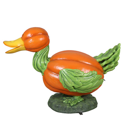 4' Pumpkin Duck