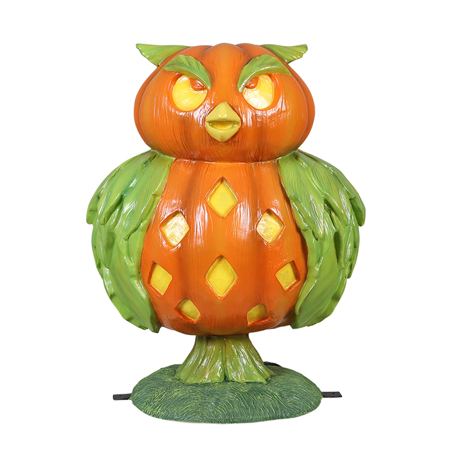 3' Pumpkin Owl