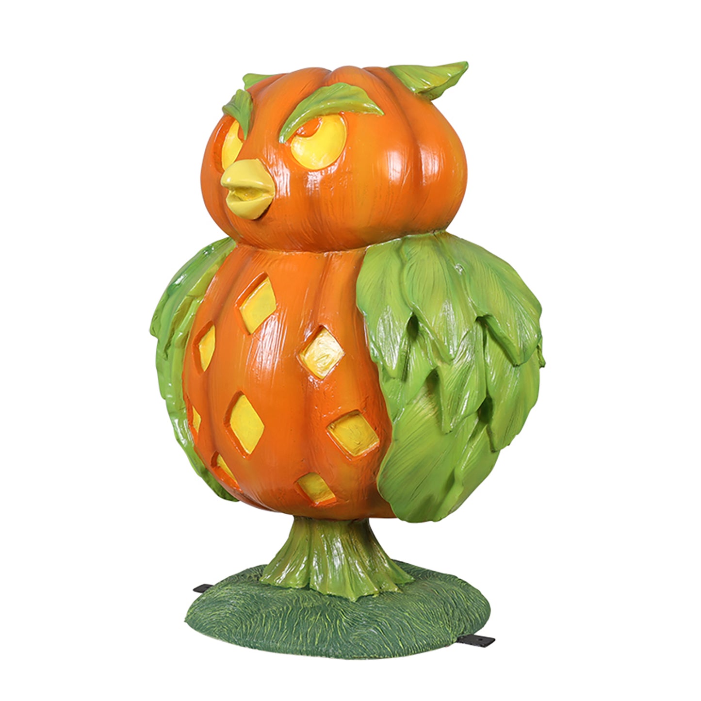 3' Pumpkin Owl