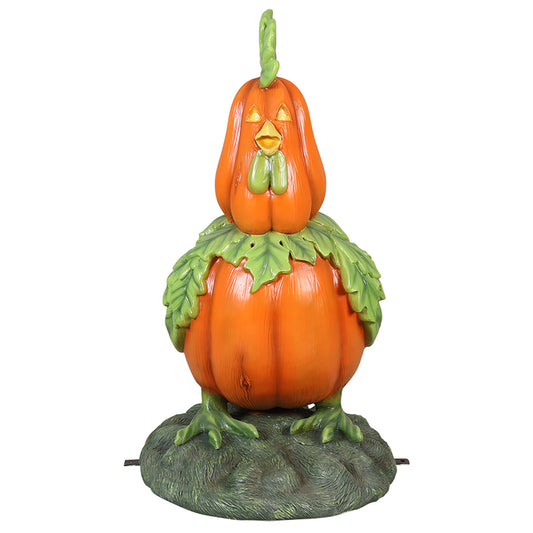 4' Pumpkin Rooster