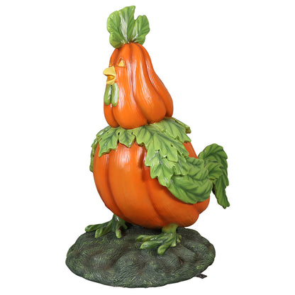 4' Pumpkin Rooster