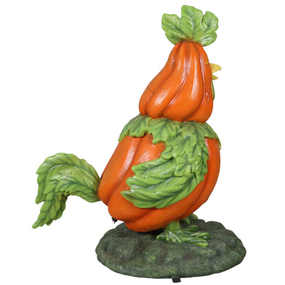 4' Pumpkin Rooster