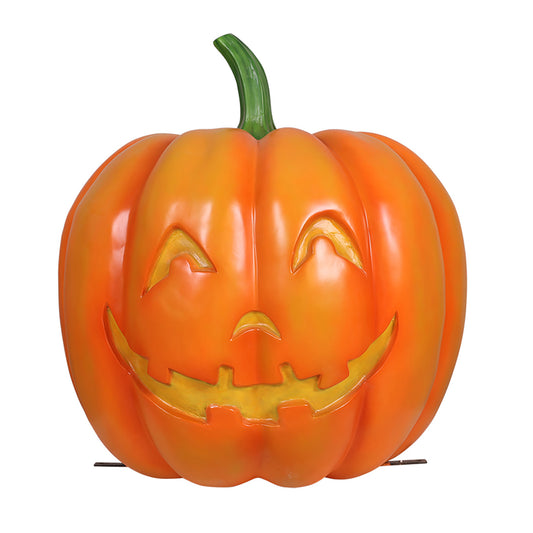 3' Lit Jack-O-Lantern