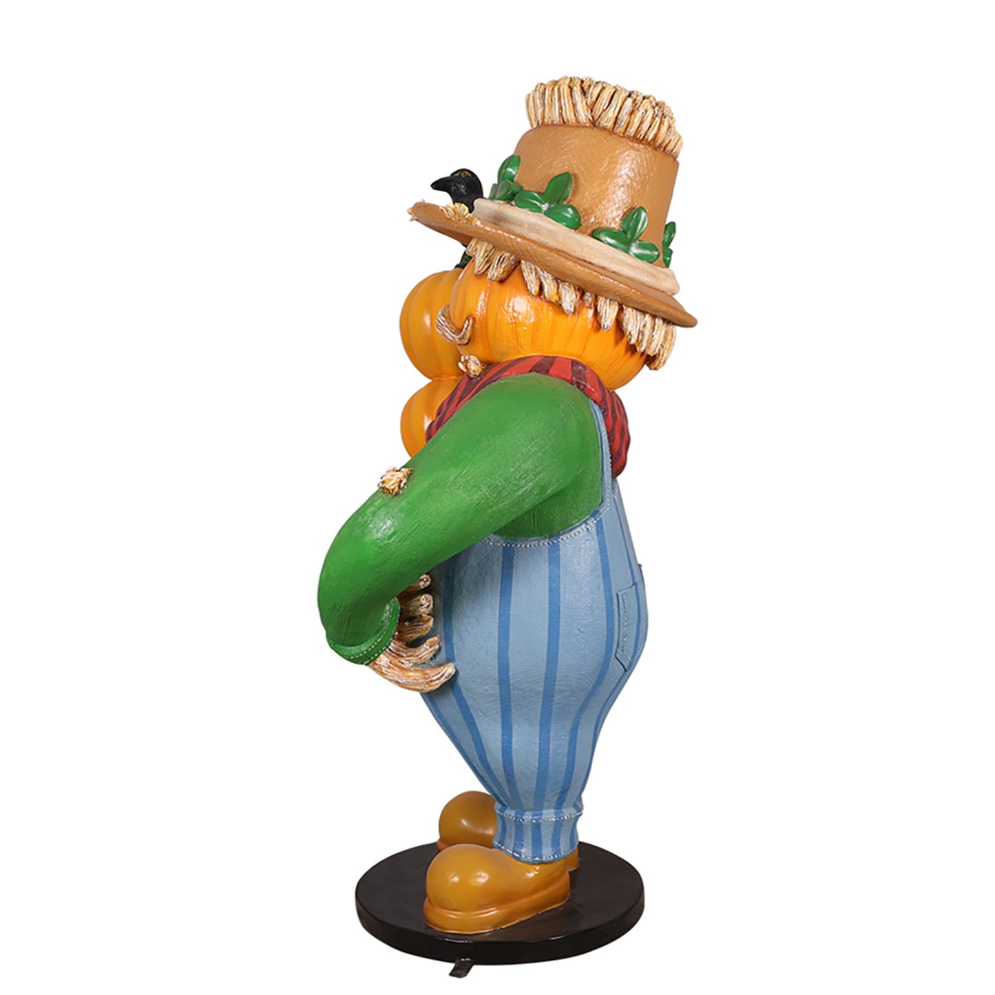Pumpkin Scarecrow Family Pa 6' Tall