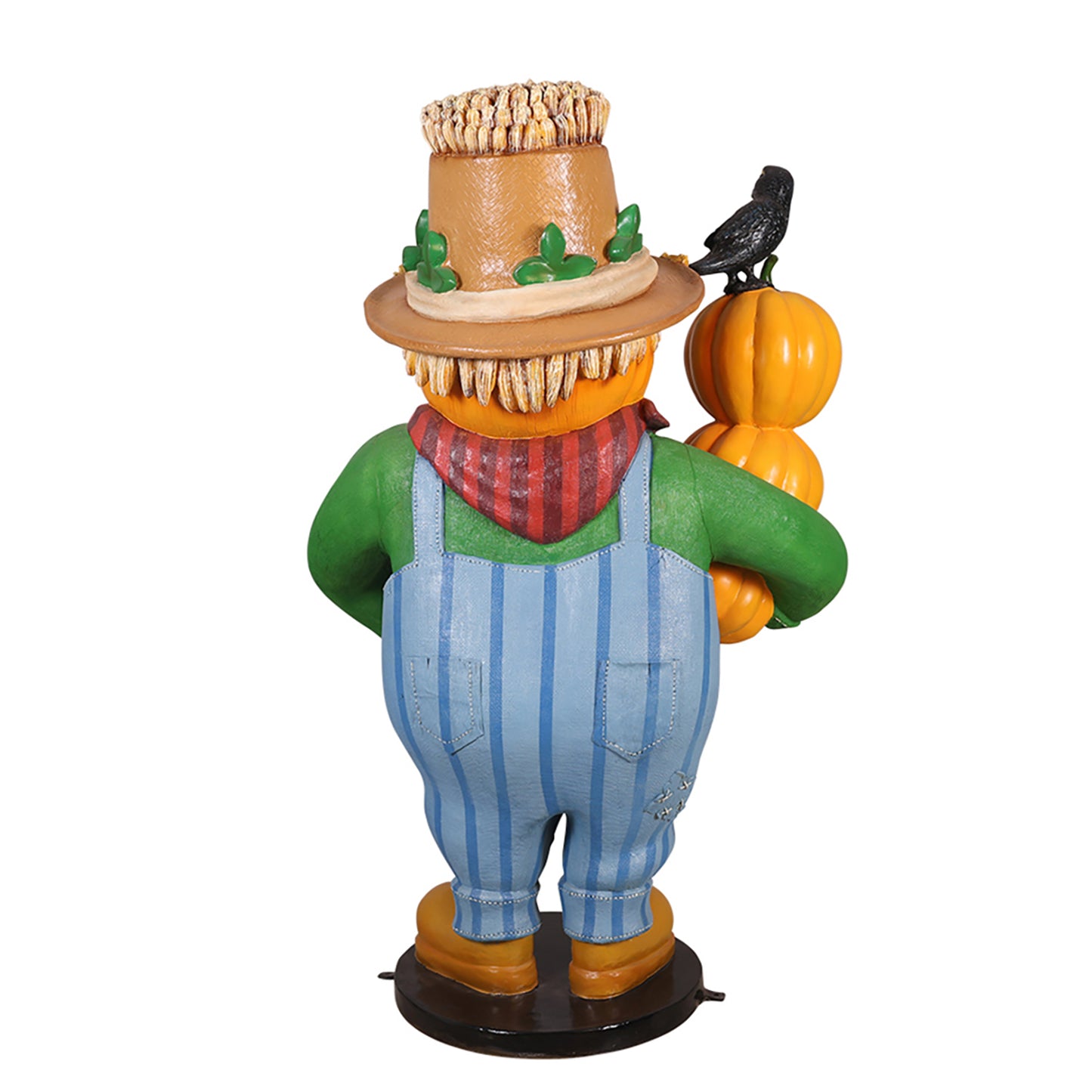 Pumpkin Scarecrow Family Pa 6' Tall
