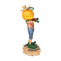 7' Pumpkin Scarecrow Playing the Fiddle