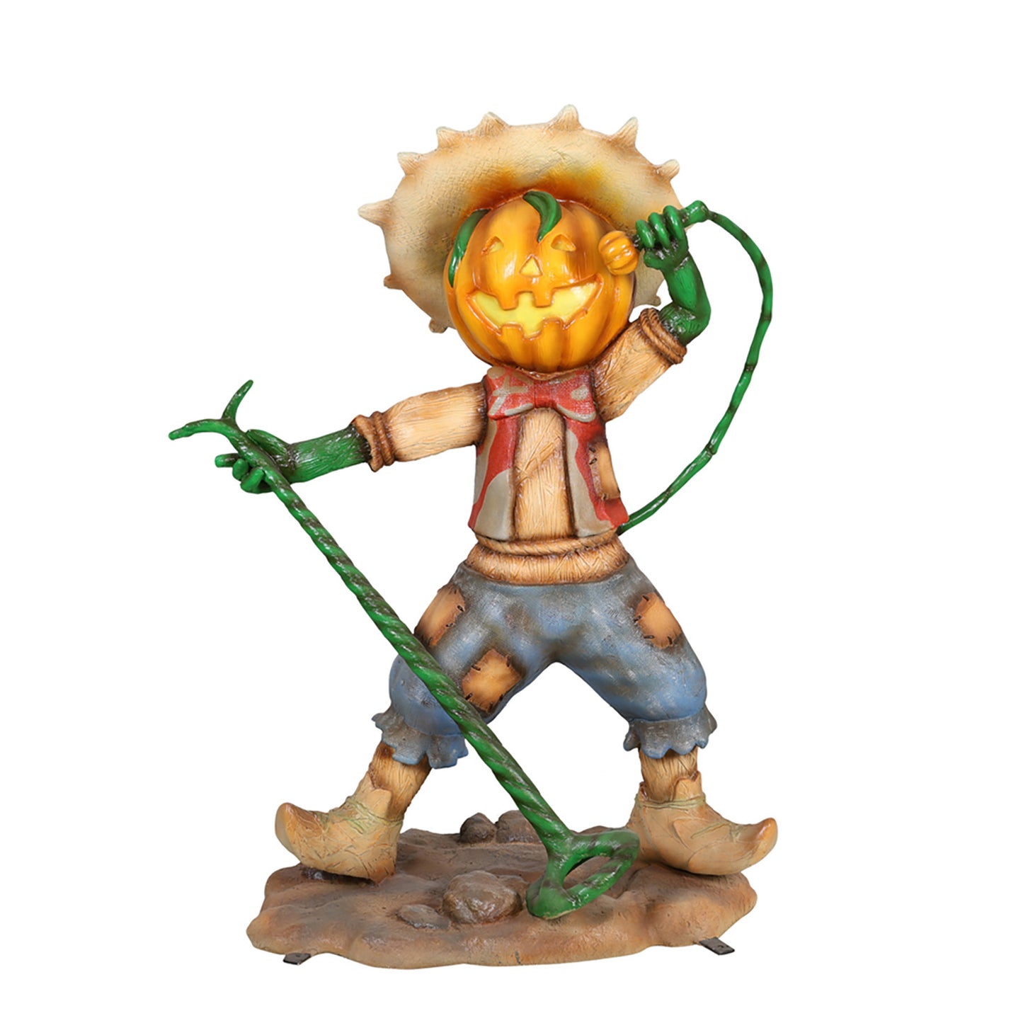 Singing Pumpkin Scarecrow