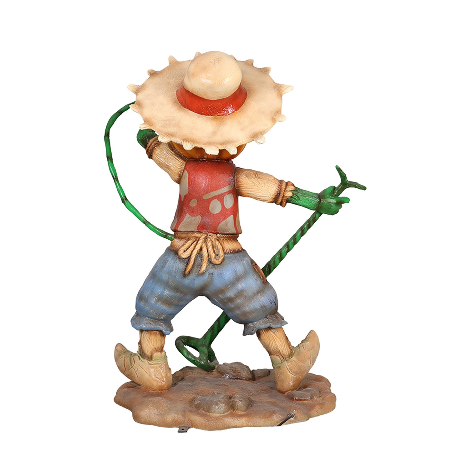 Singing Pumpkin Scarecrow