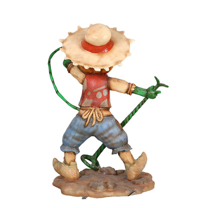 Singing Pumpkin Scarecrow