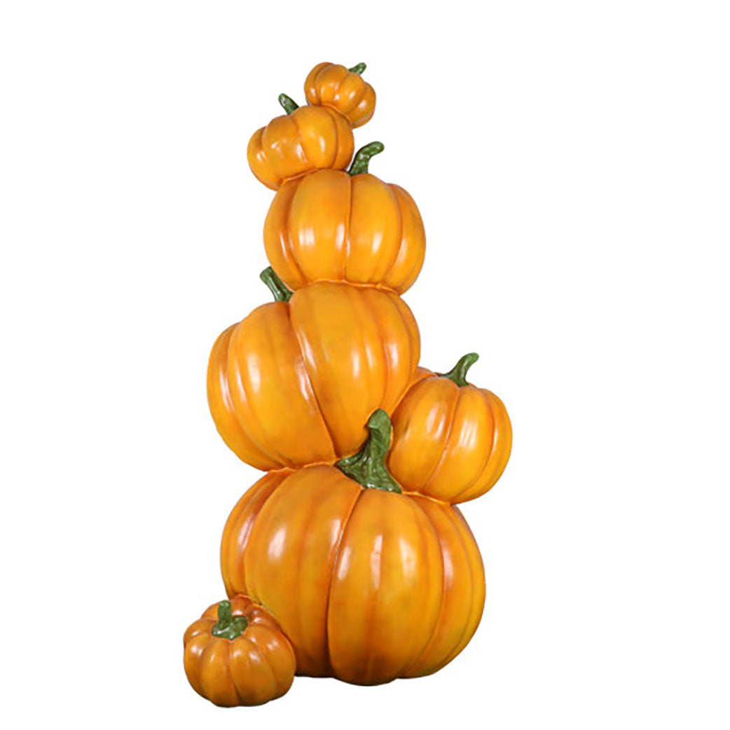 7' Stack of 7 Pumpkins