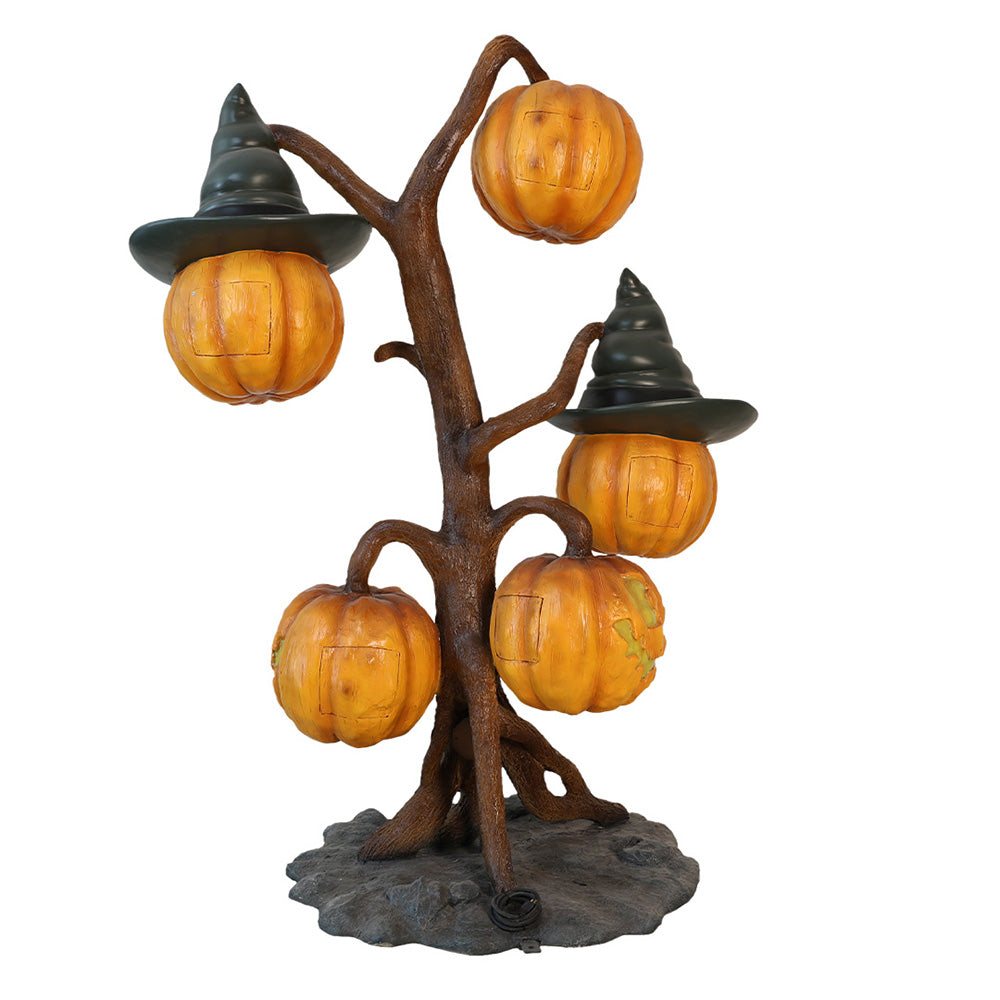 6.5' Lighted Jack-O-Lantern Pumpkin Tree