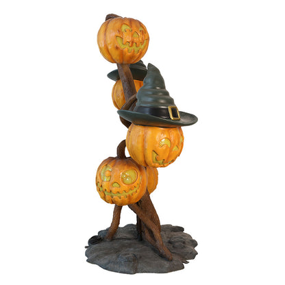 6.5' Lighted Jack-O-Lantern Pumpkin Tree