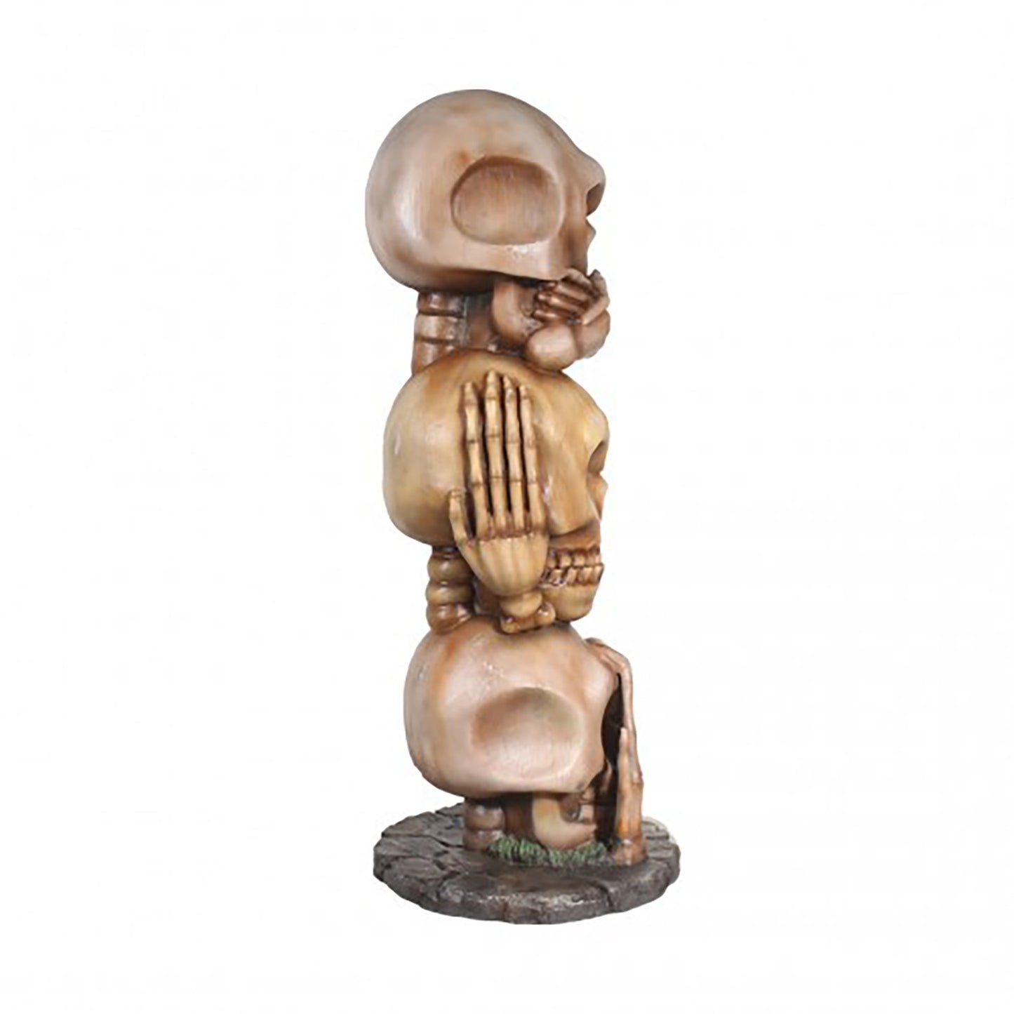 Hear No Evil, Speak No Evil, See No Evil Skeleton Pillar