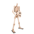 7' Skeleton Holding his Head with Metal Base
