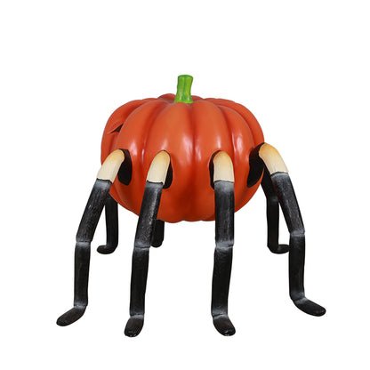 3.5' Pumpkin Head Spider