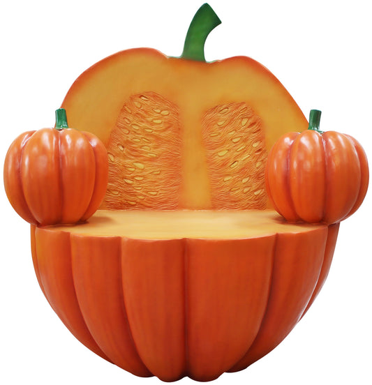 51" Pumpkin Throne