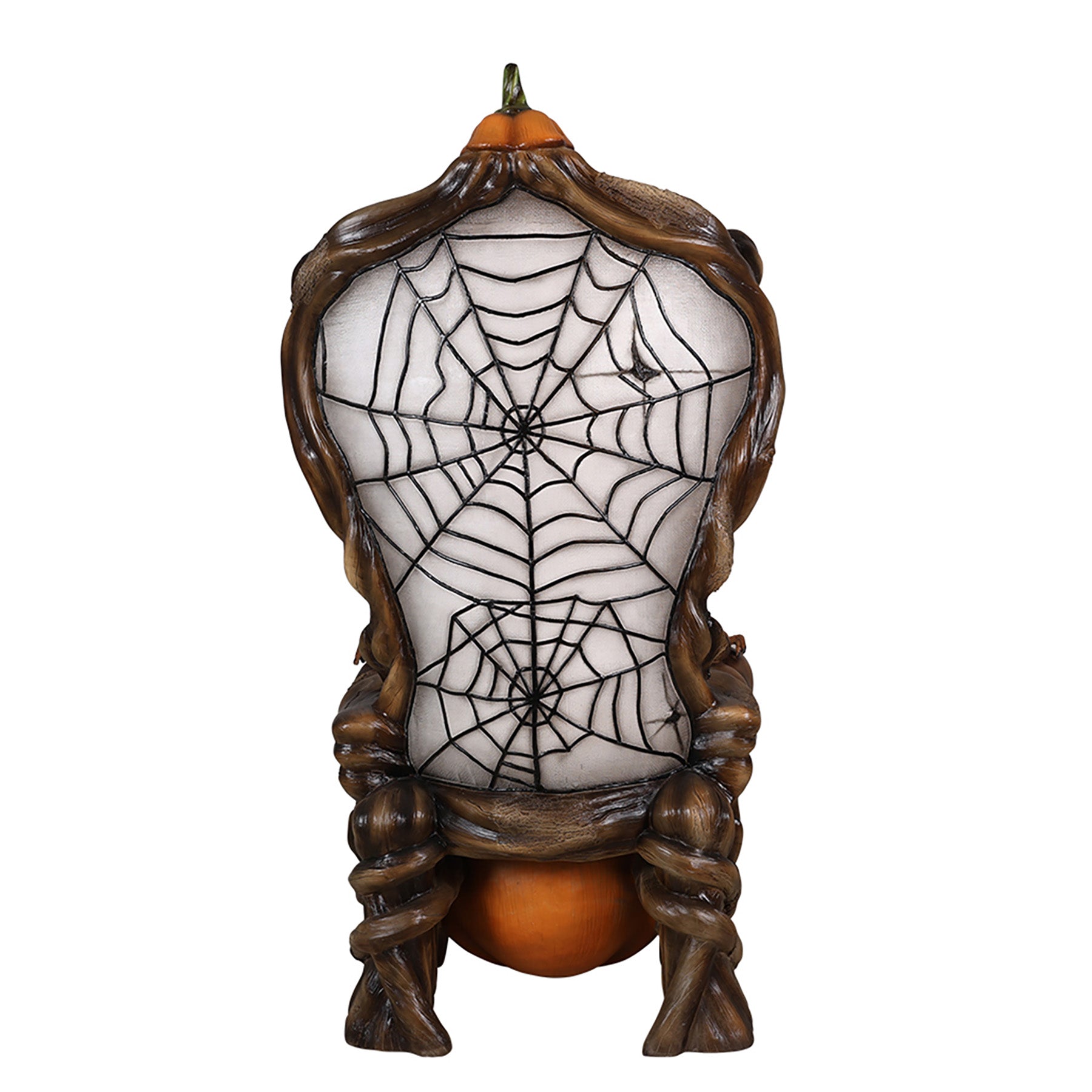 Scary Pumpkin and Spider Web Throne – WinterlandInc
