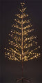 6' Warm White LED Brown Branch Tree