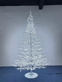 9' Pure White 1/5 Twinkle LED Branch Tree