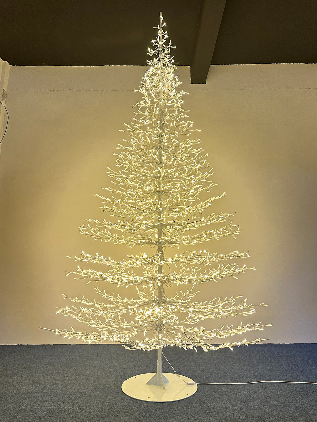 11.5' Warm White 1/5 Twinkle LED Branch Tree