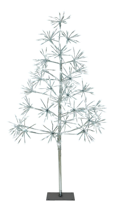 4' Pure White Starburst LED Tree