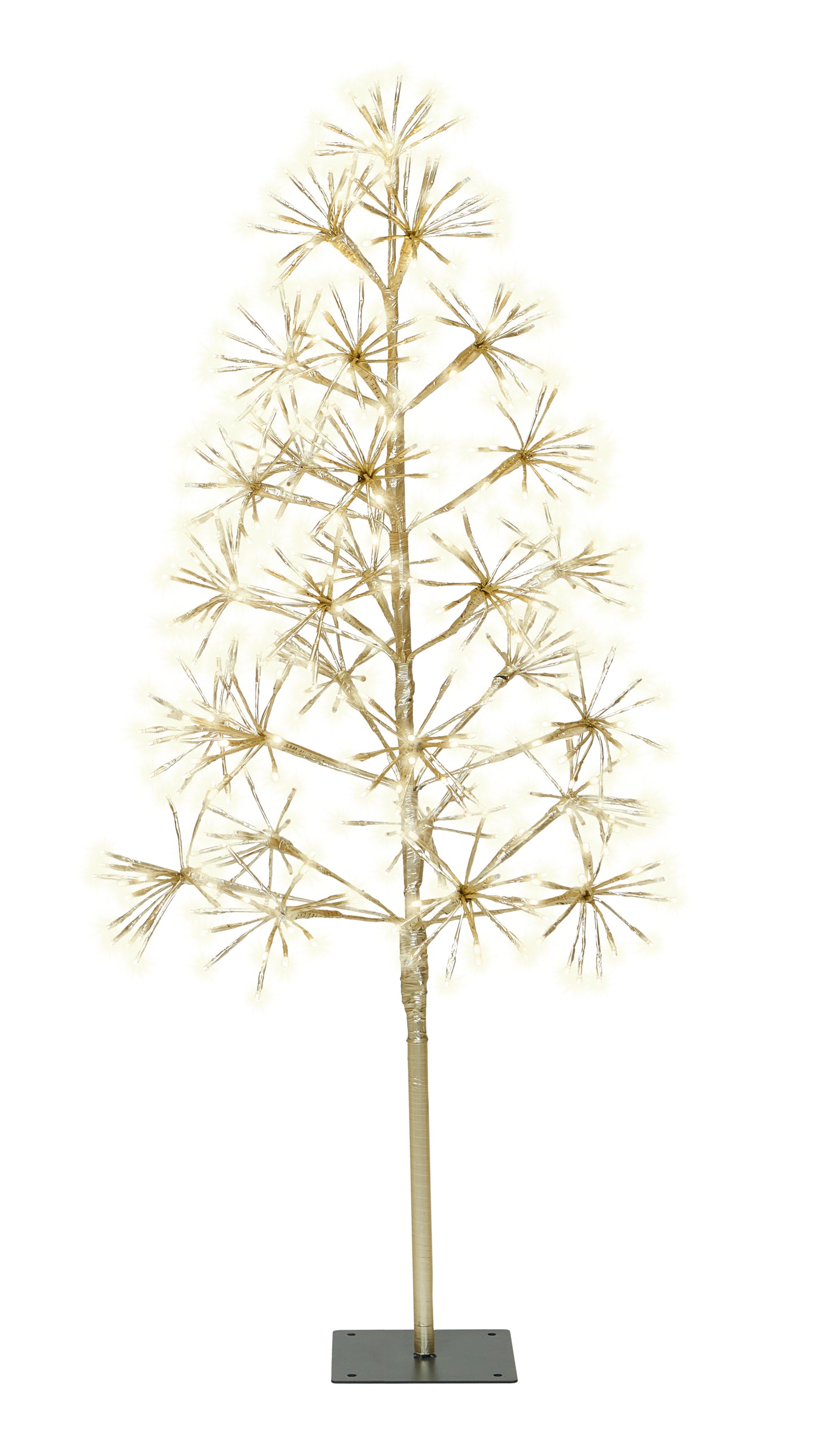 4' Warm White Starburst LED Tree