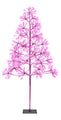 5' Pink Starburst LED Tree