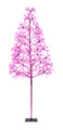 6' Pink Starburst LED Tree