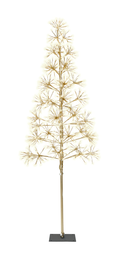 6' Warm White Starburst LED Tree