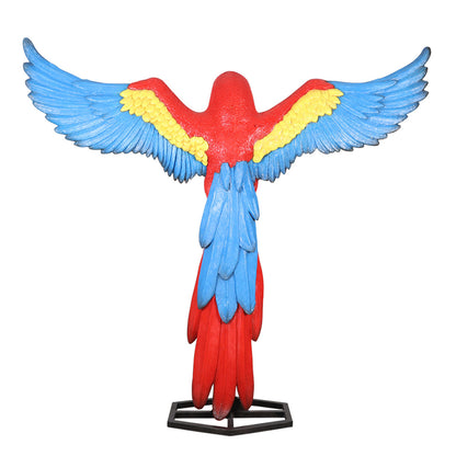 7.5 Red Macaw Parrot with Stand