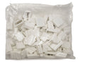 50 Pack White Female Electrical Receptacle SPT1 Slide-On
