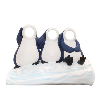 5' Penguins on Iceberg Photo Op
