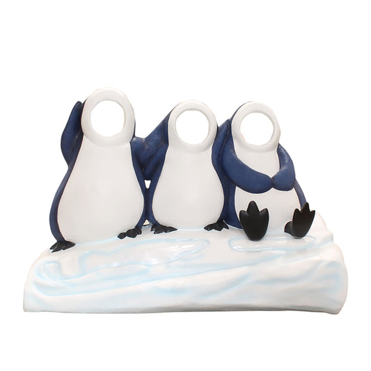 5' Penguins on Iceberg Photo Op