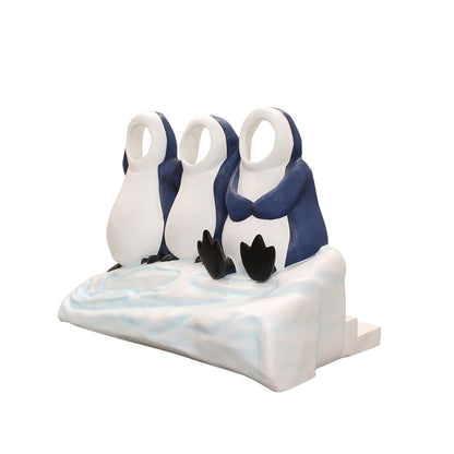 5' Penguins on Iceberg Photo Op
