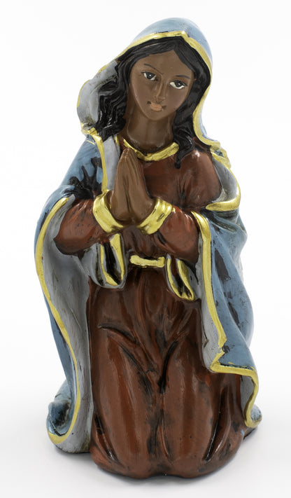 24 Piece Black Life Like Nativity