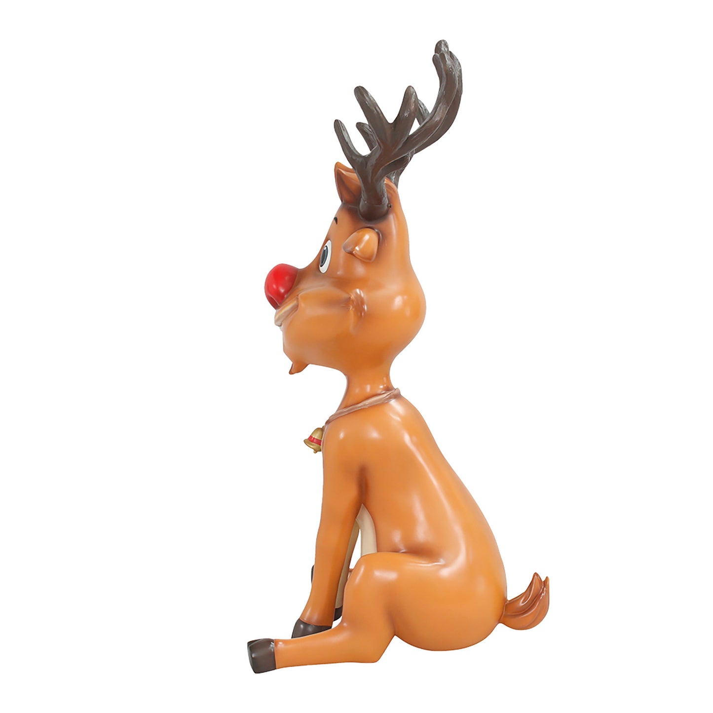 4.5' Sitting Reindeer