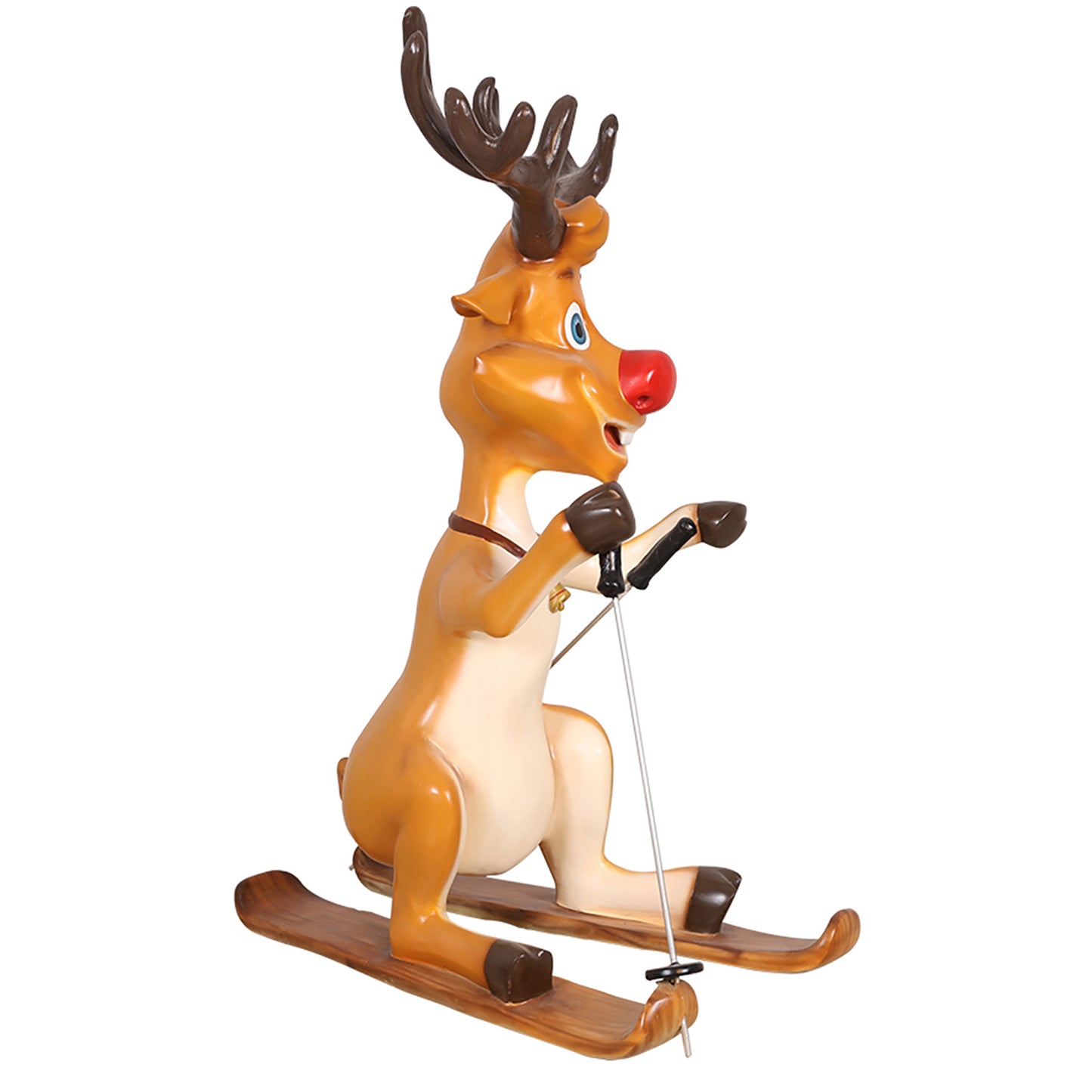 5' Skiing Reindeer