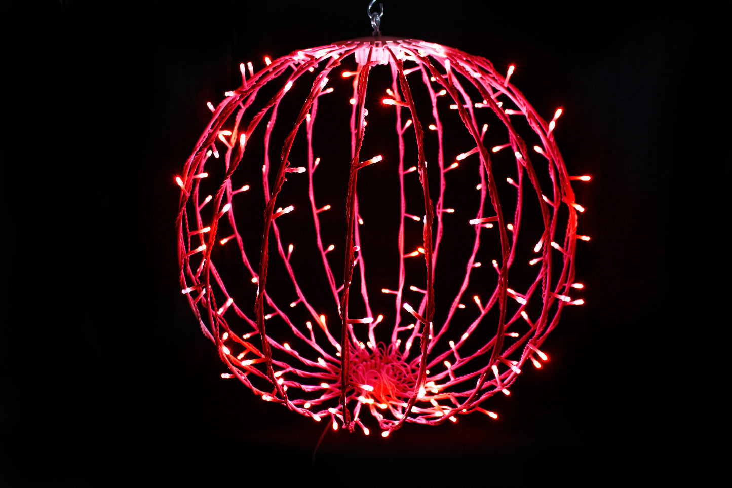 20" Red Sphere with 200 LEDS