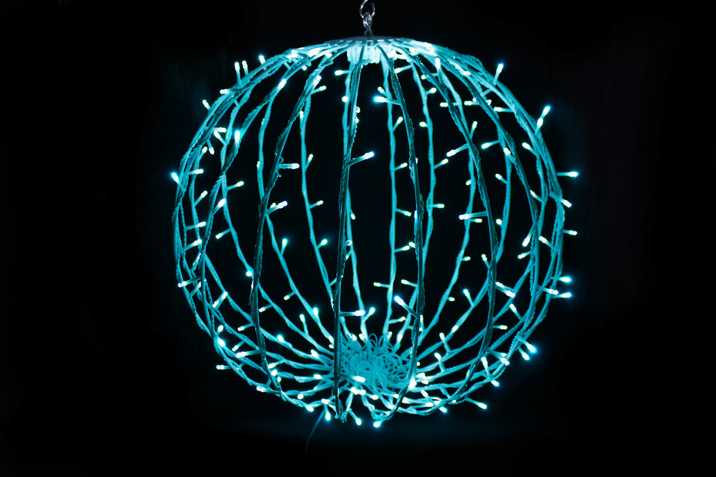 20" Teal Sphere with 200 LEDS